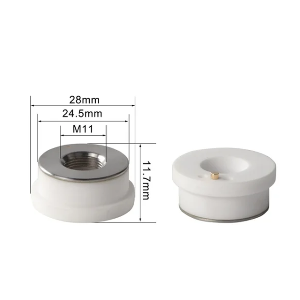 Проставка керамическая D=28 мм H=12 мм М11